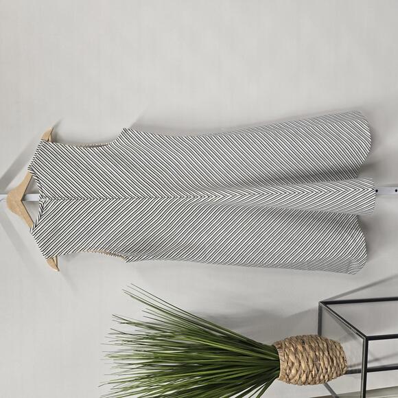 Vintage Sears‎ Striped Sleeveless Dress - Picture 5 of 6